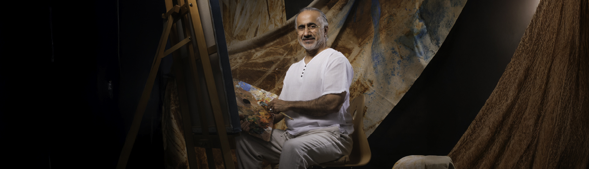 معرض - معرض الصدأ والأمواج للفنان محمد الأستاد