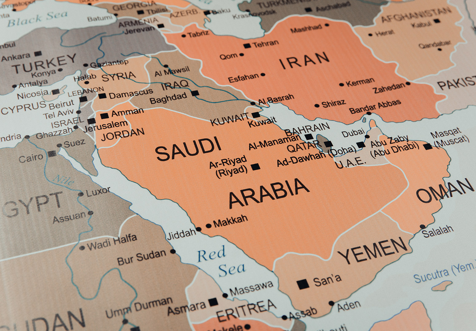 Crossing the Borders of the Arabian Peninsula